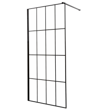 Kerra Techno 90x200 cm Walk-in zuhanykabin kád, zuhanykabin