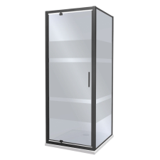 Kerra Tomar 80x80 cm szögletes zuhanykabin SLIM zuhanytálcával kád, zuhanykabin