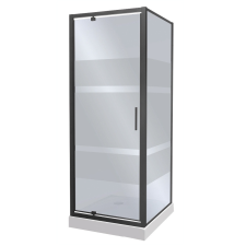 Kerra Tomar 80x80 cm szögletes zuhanykabin zuhanytálcával kád, zuhanykabin