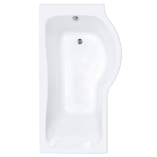  Kerra Wanna aszimmetrikus akril kád 170*85cm kád, zuhanykabin