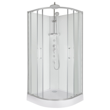 Kerra Wega White 90x90 hidromasszázs zuhanykabin kád, zuhanykabin