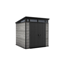  Kerti ház Keter PENT Signature 7x7 Storm Grey, padlóval kerti tárolás