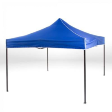 Kerti pavilon, összecsukható 2,9 x 2,9 m, kék kerti bútor