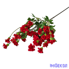 Kerti szegfű ág 70cm - Bordó dekorációs kellék