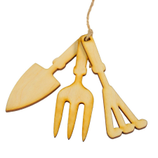  Kerti szerszám szett 10cm 3db-os dekorációs kellék