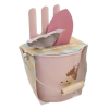  Kerti szerszámok vödörrel (rózsaszín)