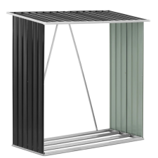  Kerti tűzifa tároló - 165 x 82 x 160 cm kerti tárolás