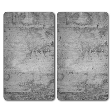 Kesper Multifunkciós üveg vágódeszka, beton motívummal, 2 db, 52 × 28,5 cm konyhai eszköz