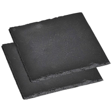 Kesper Négyzet alakú pala tálalólap készlet 20x20 cm konyhai eszköz