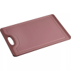 Kesper Vágódeszka csúszásgátlóval, Magasság: 8 mm, Hossz: 295 mm, piros