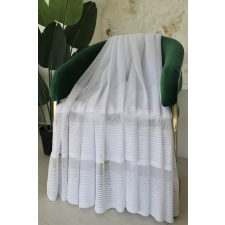  Kész függöny Amelia fehér modern csíkos mintás 400x250cm lakástextília
