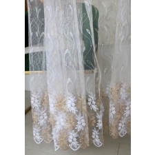  Kész függöny Brillant 77 fehér Arany minta 400x250cm lakástextília