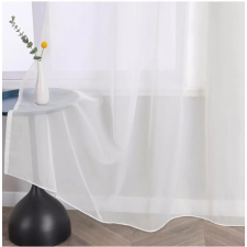 Kész függöny Damaskus Voial Ekrü 500x260cm Rúdra húzható lakástextília