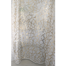  Kész függöny Lux Arany Geometrikus modern mintás 300x180cm lakástextília