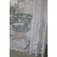 Kész függöny Scarlett fehér Pipacsos minta 300x160cm lakástextília