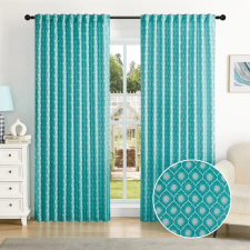  Kész sötétítő függöny Marocco  1db 150x250cm Türkizkék lakástextília