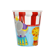  Készlet 8 pohár 260 ml Circus party kellék