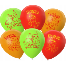 KÉSZLET POKEMON NYOMTATOTT LÉGGÖMBÖK SZÜLETÉSNAPI PARTY DEKORÁCIÓ party kellék