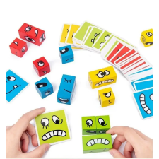  Készségfejlesztő emojis kirakó, logikai fejlesztőjáték gyerekeknek és felnőtteknek kreatív és készségfejlesztő