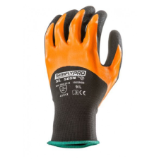 KESZTYÛ SZERELÕ DUPLARÉTEGÛ NITRIL NARANCS 10-ES/10 PÁR védőkesztyű