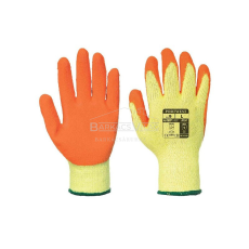  Kesztyű, A150 mártott, 9/L (sárga-narancs)