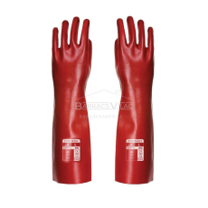  Kesztyű, A445 PVC, hosszú szárú, 10/XL