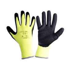 Kesztyű Latex-Poéiészter Bélelt XL/10 védőkesztyű