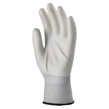  Kesztyű mártott COVERGUARD poliészter PU tenyérrel fehér 11-es 2 darab/pár védőkesztyű