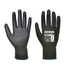  Kesztyű munkavédelmi (szerelő) PORTWEST 8-as M fekete tenyéren mártott