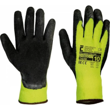  Kesztyű Palawan Winter HV latex, sárga, 11 védőkesztyű