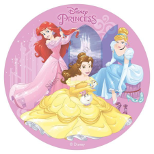  Készülődő hercegnők (Hamupipőke, Belle és Ariel) tortaostya sütés és főzés