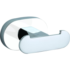  Két akasztós fogas RAV SLEZÁK króm / fehér YUA0102CB fürdőszoba kiegészítő