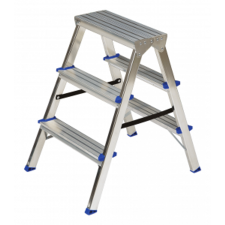 Két oldalt járható alumínium létra 2x4 fokos létra és állvány