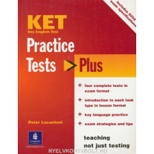 KET PRACTICE TESTS PLUS SB NEW nyelvkönyv, szótár
