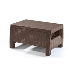 KETER CORFU KERTI ASZTAL barna 77x57x42 cm kerti bútor