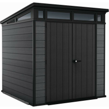  Keter Cortina 7x7 kerti tároló grafitszürke, padlóval kerti tárolás