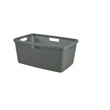Keter - Curver Curver Jute szennyeskosár 46L szürke (245981) bútor