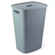 Keter - Curver Curver Softex 56 l szennyeskosár sötét szürke (258698) bútor