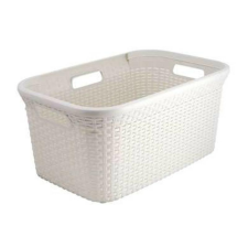 Keter - Curver Curver Style ruháskosár 45L krém fehér (187492) bútor