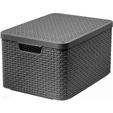 Keter - Curver Doboz fedéllel, szürke és ezüst árnyalatok (205863) bútor