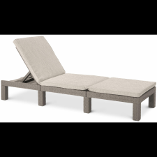 Keter - Curver KETER DAYTONA DELUXE műrattan napozóágy, cappuccino (252225) kerti bútor