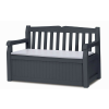 Keter Eden Garden Bench 265L kerti pad, szürke