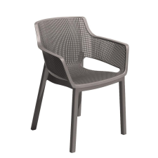KETER Elisa polyrattan kerti szék, cappuccino kerti bútor