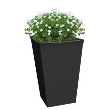  Keter Flora Duo műrattan virágcserép - grafit kerti tárolás