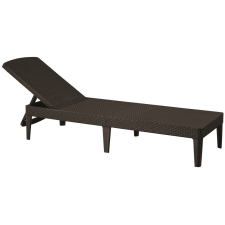Keter Jaipur exkluzív polyrattan kerti nyugágy - barna - 188 cm kerti bútor