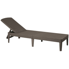 Keter Jaipur Exkluzív Polyrattan Kerti Nyugágy – Cappuccino – 188 Cm kerti bútor