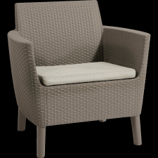 KETER KERTI FOTEL 'SALEMO DUO', 76X79X67CM, MŰRATTAN, 2DB kerti bútor
