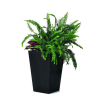 KETER KETER RATTAN PLANTER "S" műanyag virágtartó - grafit