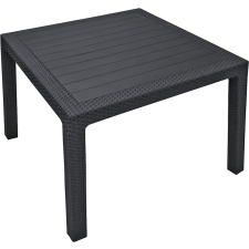 Keter Melody Quartted Polyrattan Kerti Asztal, 95 Cm – Grafit () kerti bútor