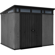  KETER Pent 9×7 műanyag kerti ház, tároló – szürke kerti tárolás